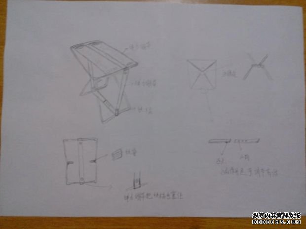 户外折叠椅的设计说明