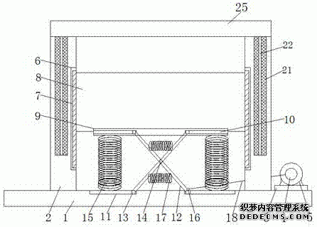 一种便于维修的候车公交站台的制作方法