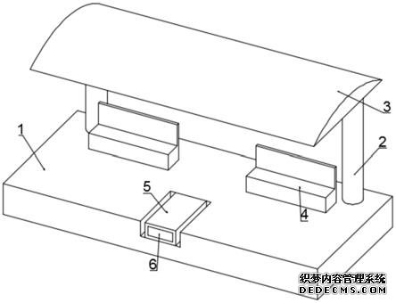 一种腿脚不便人士用智能候车亭的制作方法