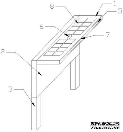 雨感公交站台的制作方法
